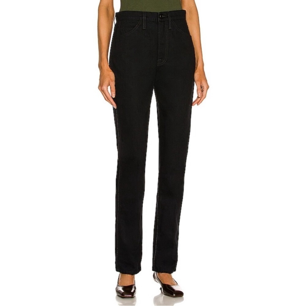 FRAME Le Italien True Straight Jeans